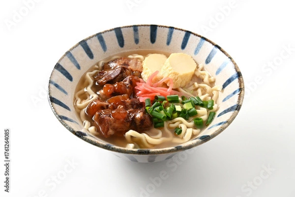 Fototapeta 沖縄そば（軟骨ソーキ）