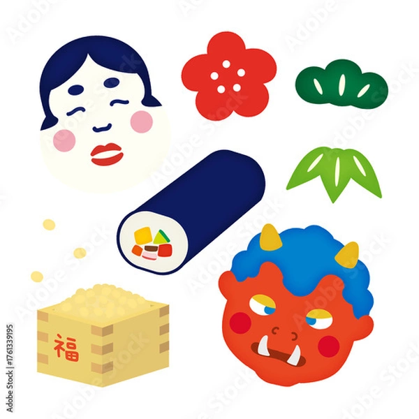 Obraz 節分　セット