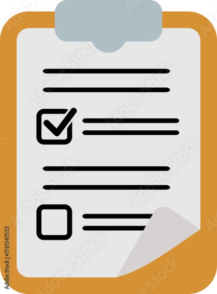 Fototapeta Task Icon