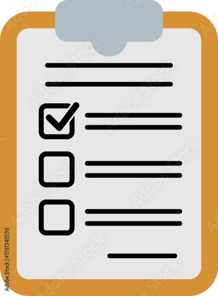 Fototapeta Task Icon