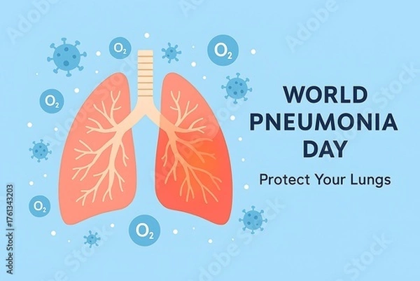 Obraz World pneumonia day