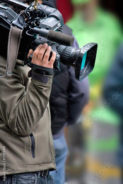 Fototapeta Kameramann