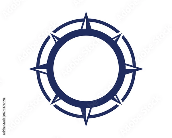 Obraz compass rose icon