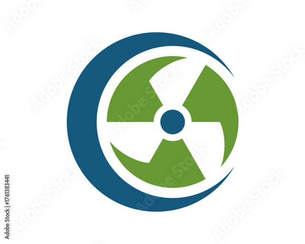 Obraz eco friendly fan icon