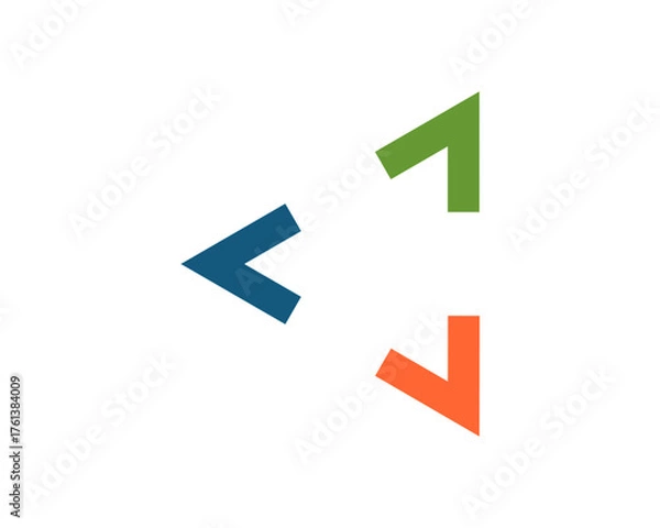 Obraz abstract company logo