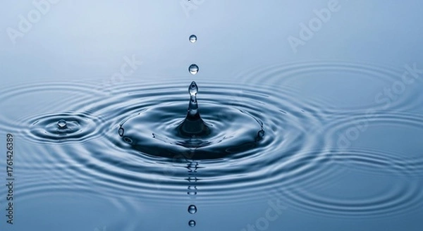 Fototapeta water drop splash