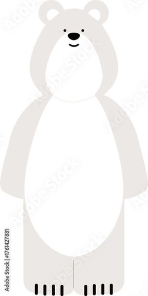 Fototapeta 귀여운 북극곰