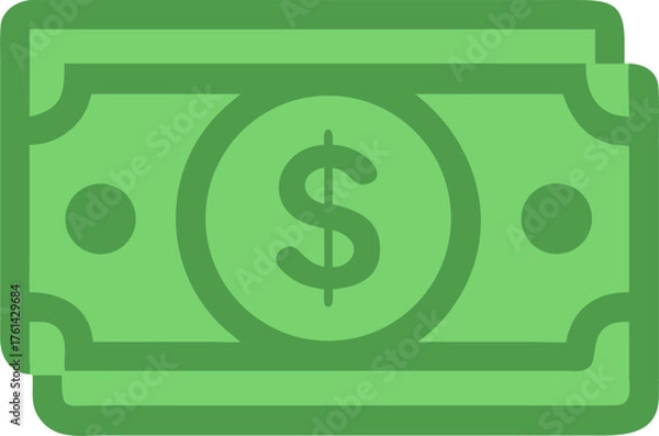 Obraz dollar sign icon