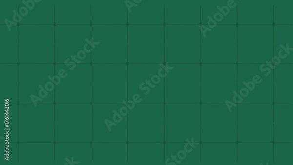 Obraz Seamless Deep Forest Green Subtle Technical Grid Background