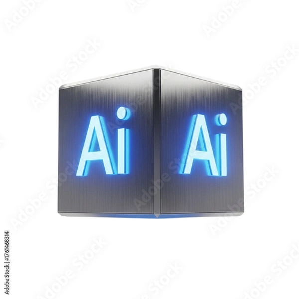 Obraz Adobe illustrator logo isolated on transparent background