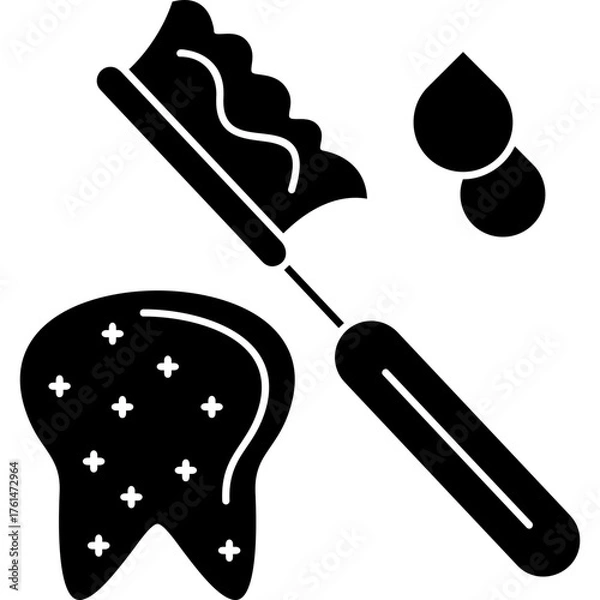 Fototapeta Teeth Clean Icon