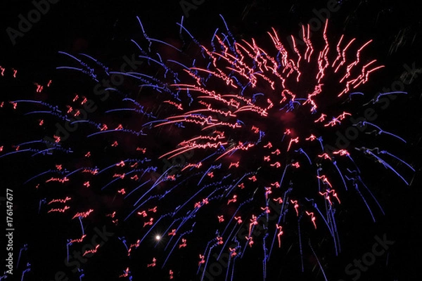 Fototapeta Feuerwerk