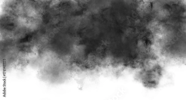 Fototapeta Dark Dense Smoke Texture