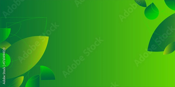 Obraz Minimal geometric background. Dynamic shapes composition. Eps10 vector