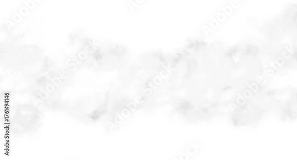 Fototapeta Atmospheric White Cloudy Texture