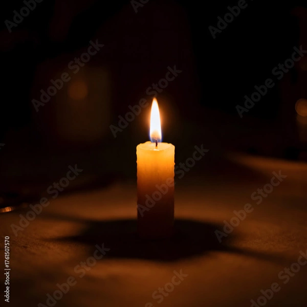 Obraz candles in the dark 