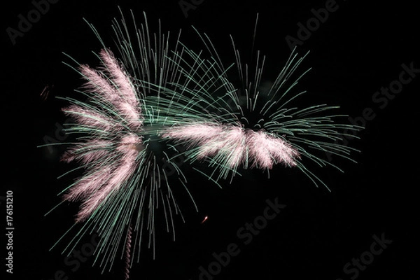 Fototapeta Feuerwerk