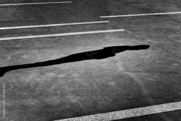 Fototapeta Thinking shadow