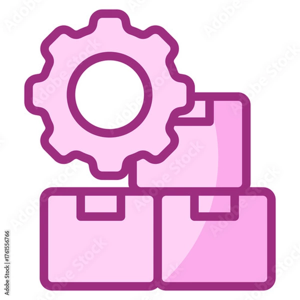 Fototapeta Resource Planning Icon