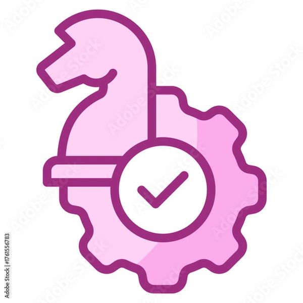 Fototapeta Action Plan Icon