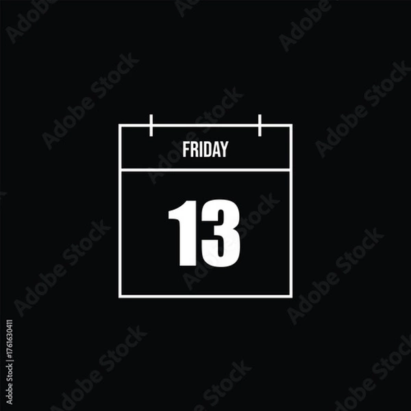 Fototapeta Friday the 13th