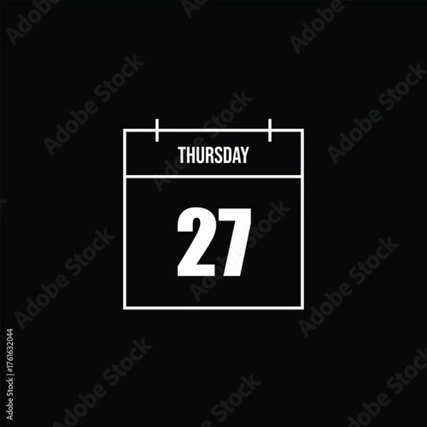 Fototapeta Calendar Icon