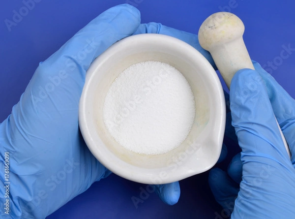 Obraz Potassium carbonate is the inorganic compound with the formula K2CO3.