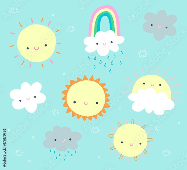 Obraz cute daytime clip art