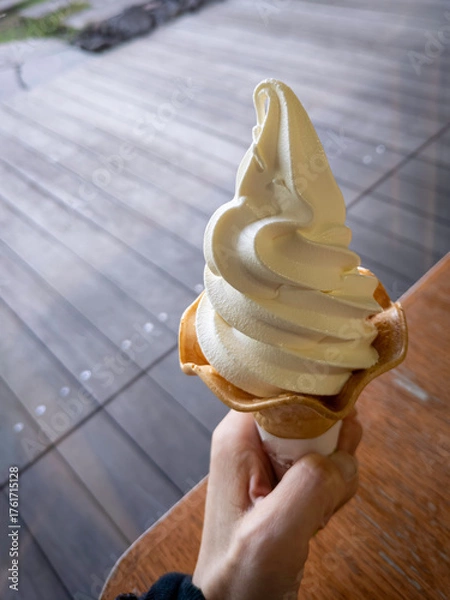 Fototapeta ソフトクリーム