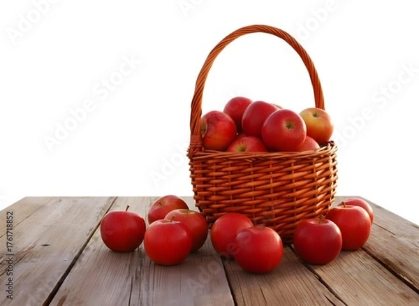Obraz apples in basket