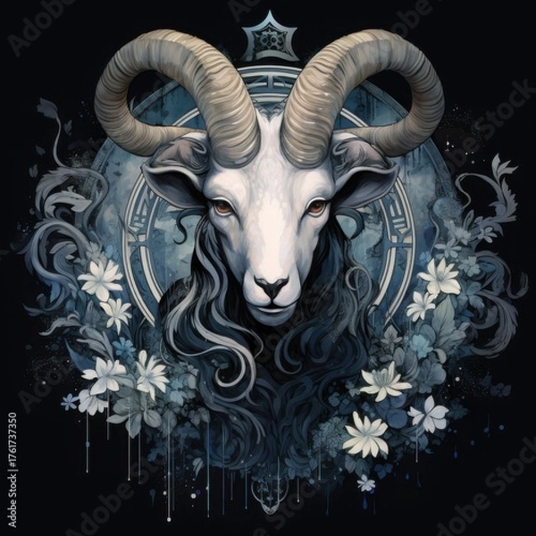 Obraz night in Capricorn