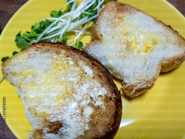 Fototapeta バタートースト