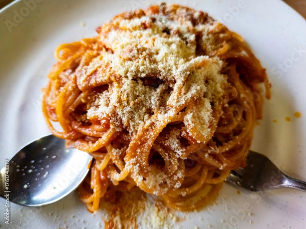 Fototapeta おいしいパスタ