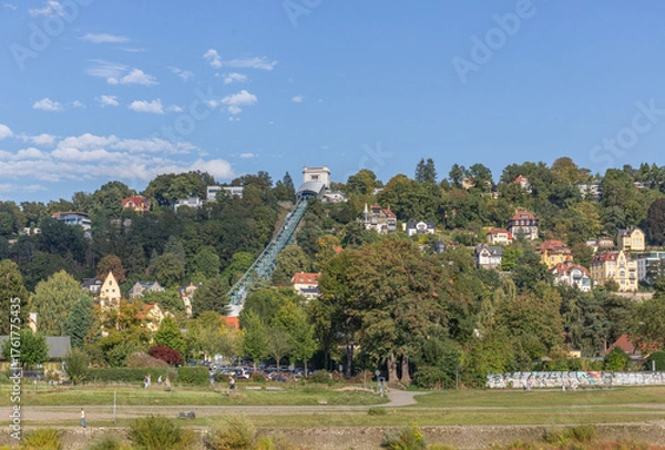 Obraz Schwebebahnanlage in Dresden, Deutschland