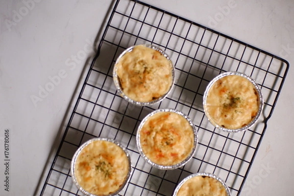 Obraz Macaroni schotel in cup 