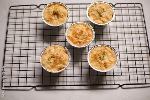 Obraz Macaroni schotel in cup 