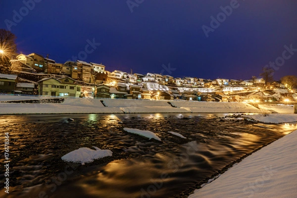 Fototapeta 越中八尾冬浪漫　夢あかり