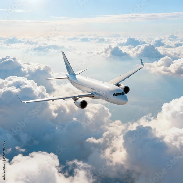 Obraz airplane in the sky