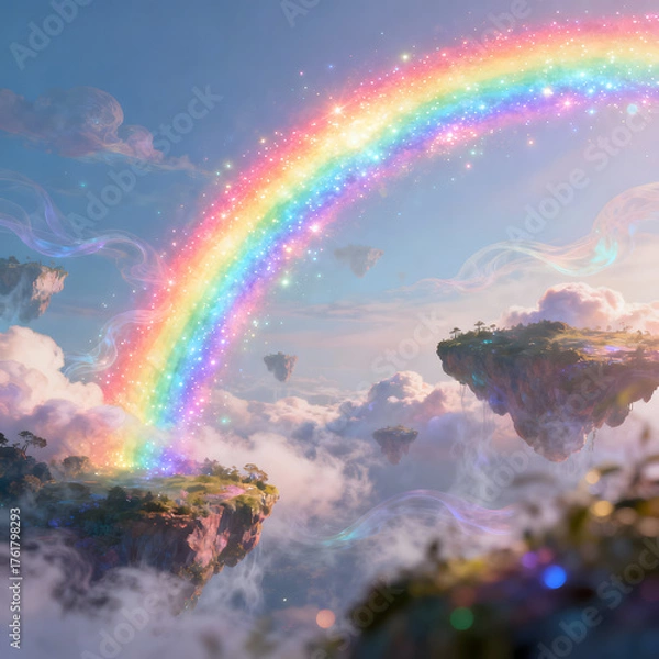 Obraz rainbow in the sky