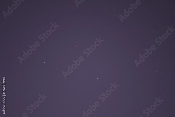 Obraz Dark Starry Background with Subtle Purple Glow