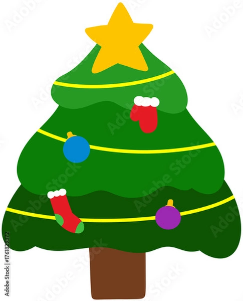 Fototapeta 크리스마스 트리