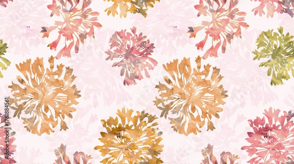Obraz seamless floral pattern