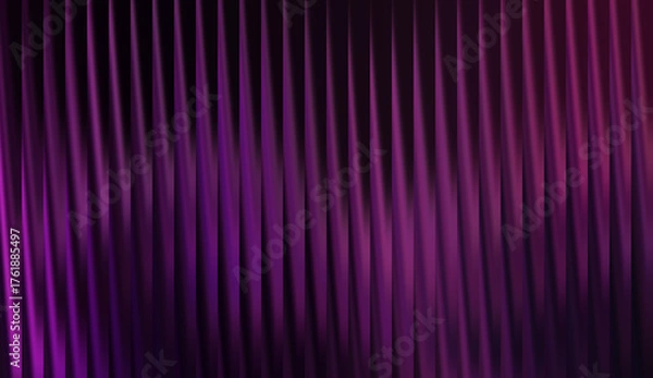 Fototapeta Abstract geometric pattern of vertical lines in shades of purple, evoking a sense of elegance and sophistication