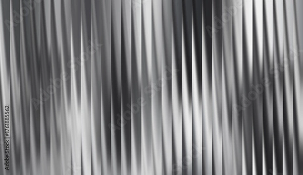 Fototapeta Abstract monochrome lines. Lines of different shades creating an abstract pattern. The lines have a smooth, almost liquid quality.