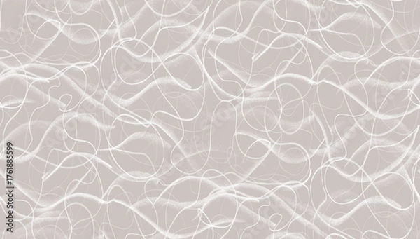 Obraz Abstract Gray Crayon Drawing. Hand Drawn Background Texture.