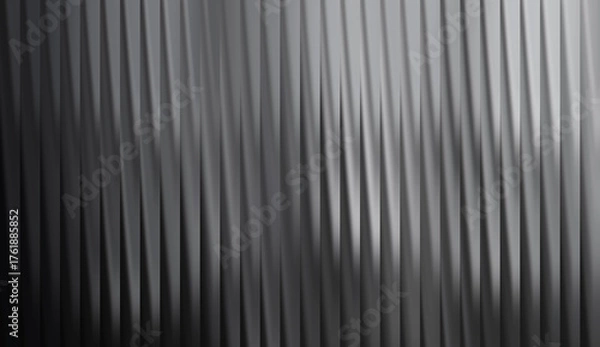 Fototapeta Abstract background with vertical lines in shades of gray, creating a sense of texture and depth. The lines run vertically, offering a visually striking pattern.