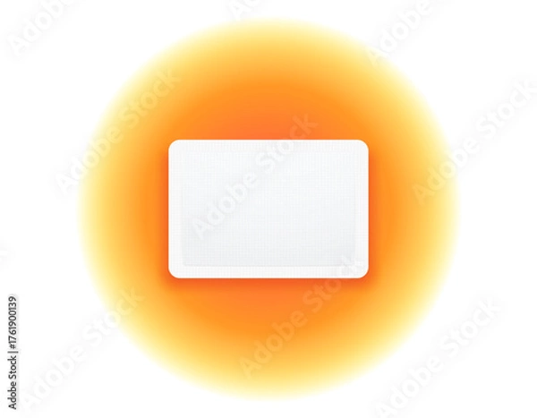 Fototapeta 使い捨てカイロのイラスト