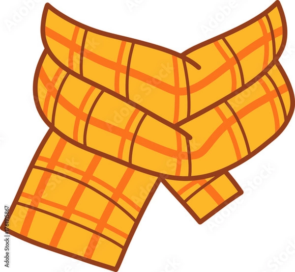 Obraz 체크 스카프