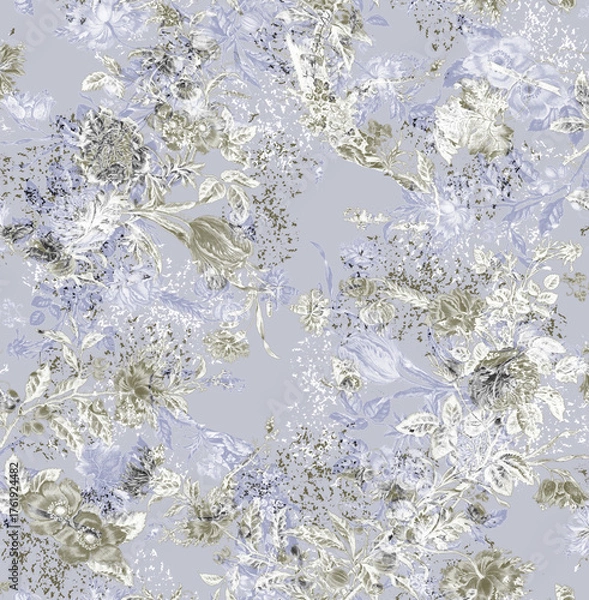 Obraz snow on the window