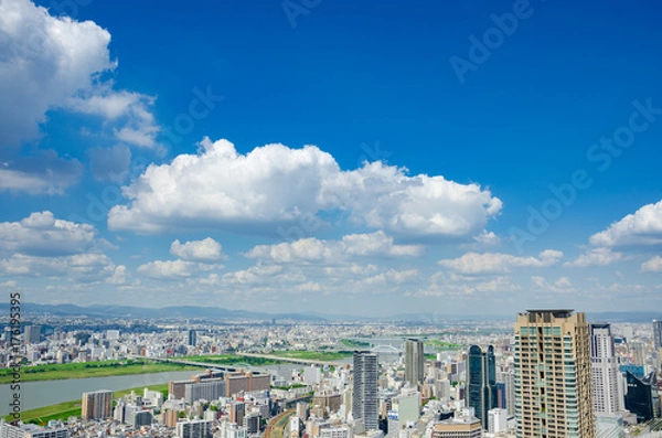 Obraz 大阪の市街地